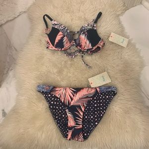 Brand New Maaji Bikini - Size Medium Top & Bottom